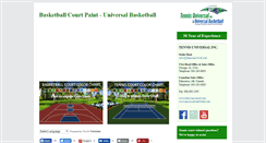 Desktop Screenshot of basketballcourtpaint.com